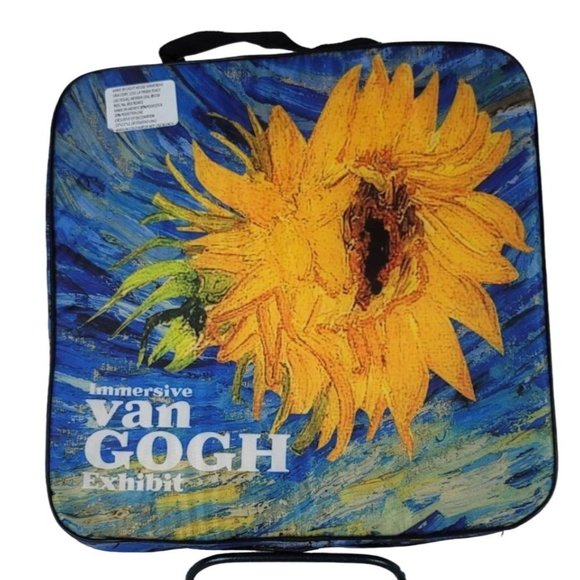 Immersive Van Gogh Seat Cushions x 2 - Picture 2 of 8